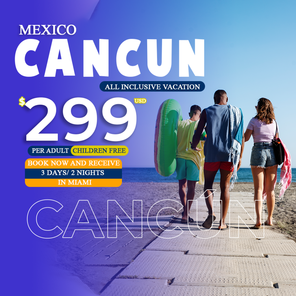 Wow Mexico Cancun 5 days/4 nights